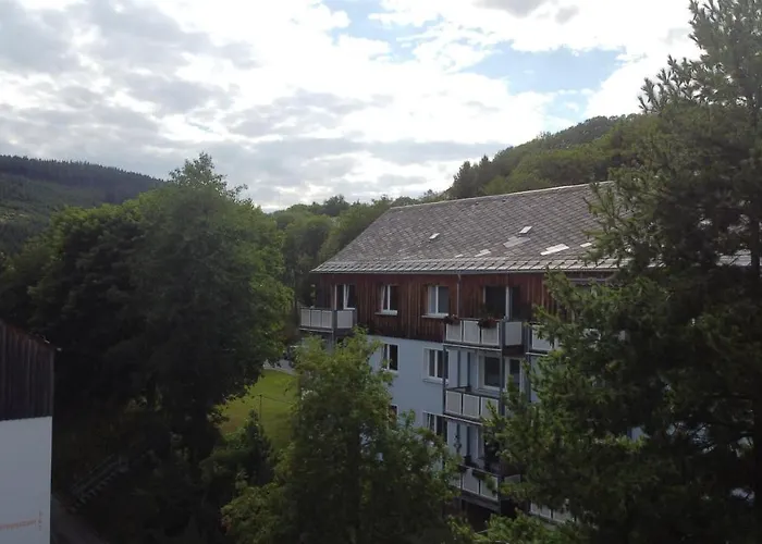 Zauberberg, Schneehase & Glitzerhirsch Apartmán Oberwiesenthal